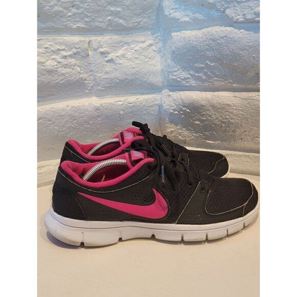 Nike Women Flex Experience Run Athletic Sneaker Black Berry 525754-004 Size 9 - Picture 1 of 8